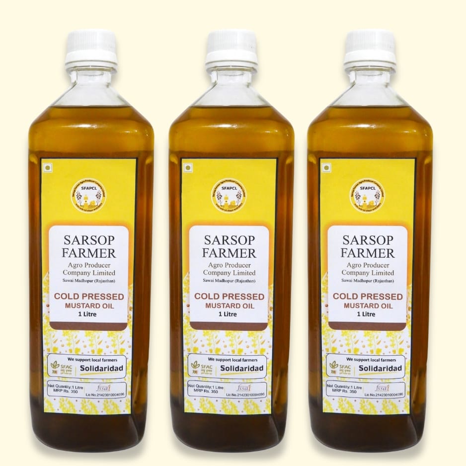 Cold Pressed mustard Oil