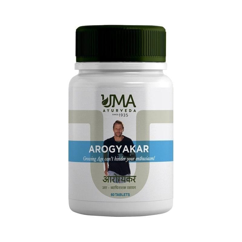 Uma Ayurveda Arogyakar 60 Tab Useful in Digestive Health General Wellness, Immunity Booster