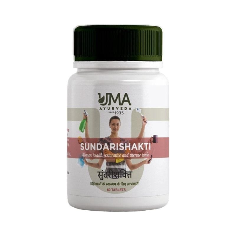 Uma Ayurveda Sundarishakti 60 Tab Useful in Female Disorders