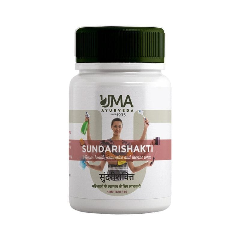 Uma Ayurveda Sundarishakti 1000 Tab Useful in Female Disorders