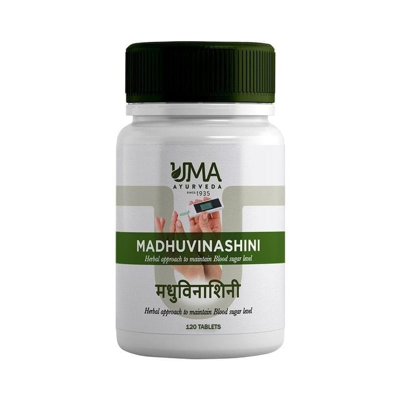 Uma Ayurveda Madhuvinashini 120 Tab Useful in Diabetes