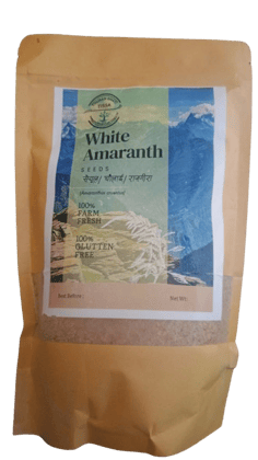  "Organic White Amaranth Seeds - 100% Farm Fresh & Gluten Free (500g)"