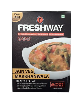 Freshway Veg Makkhanwala Ready To Eat Freeze Dried with No Added Preservatives and Colors