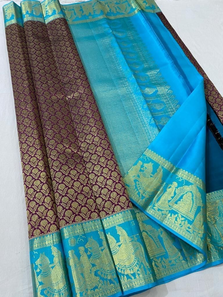 Kanchipuram pure silk sarees