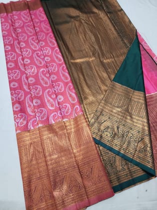 Semi silk sarees kanchipuram