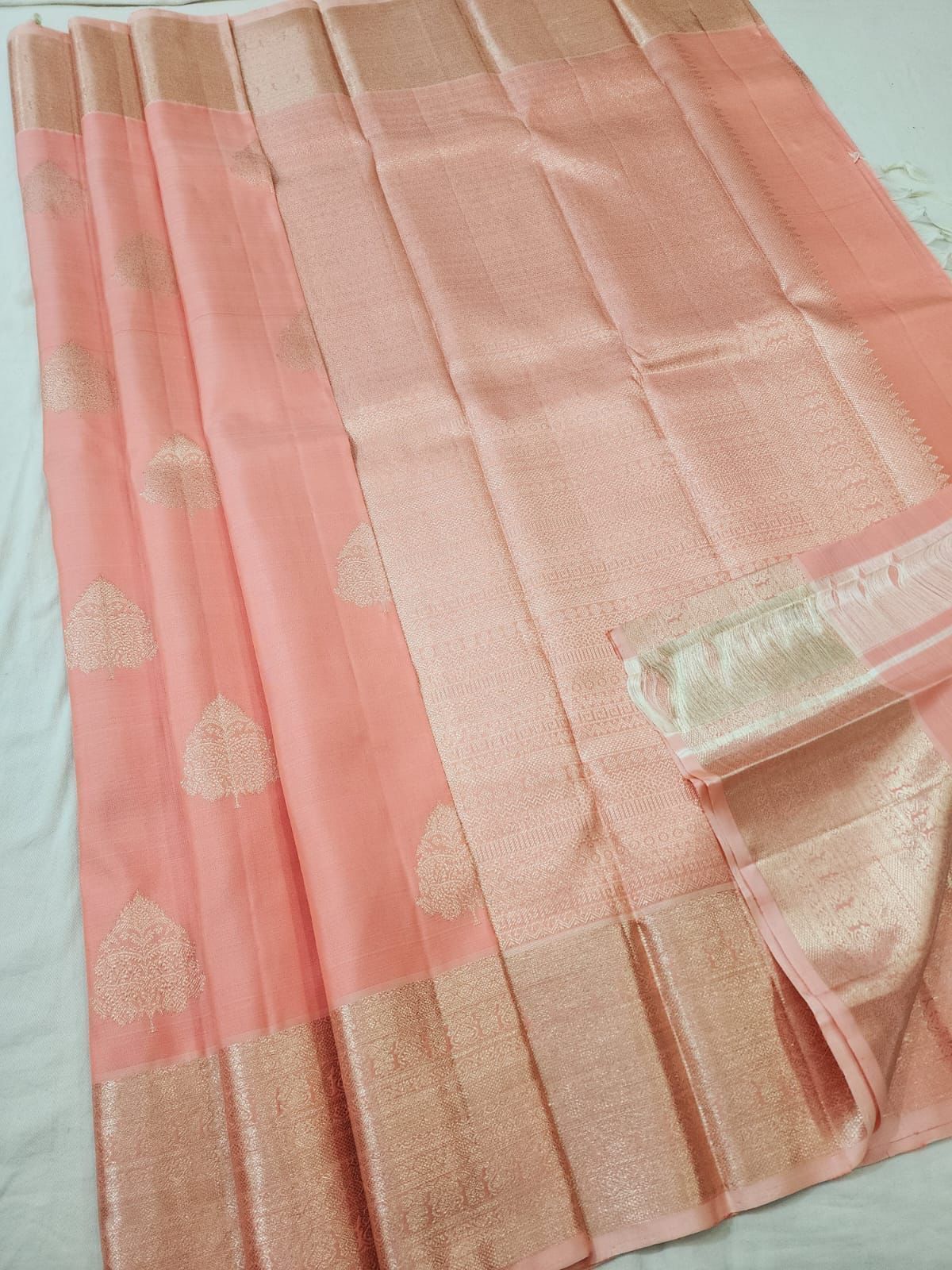 Kanchipuram handloom pure silk saree