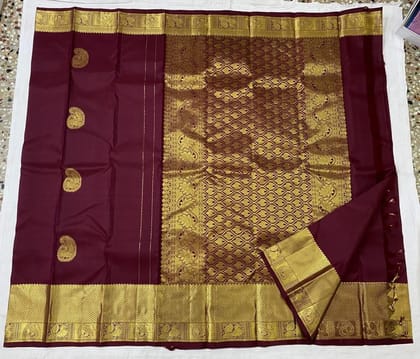 Kanchipuram handloom pure silk saree