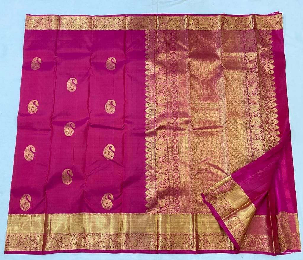 Kanchipuram handloom pure silk sarees