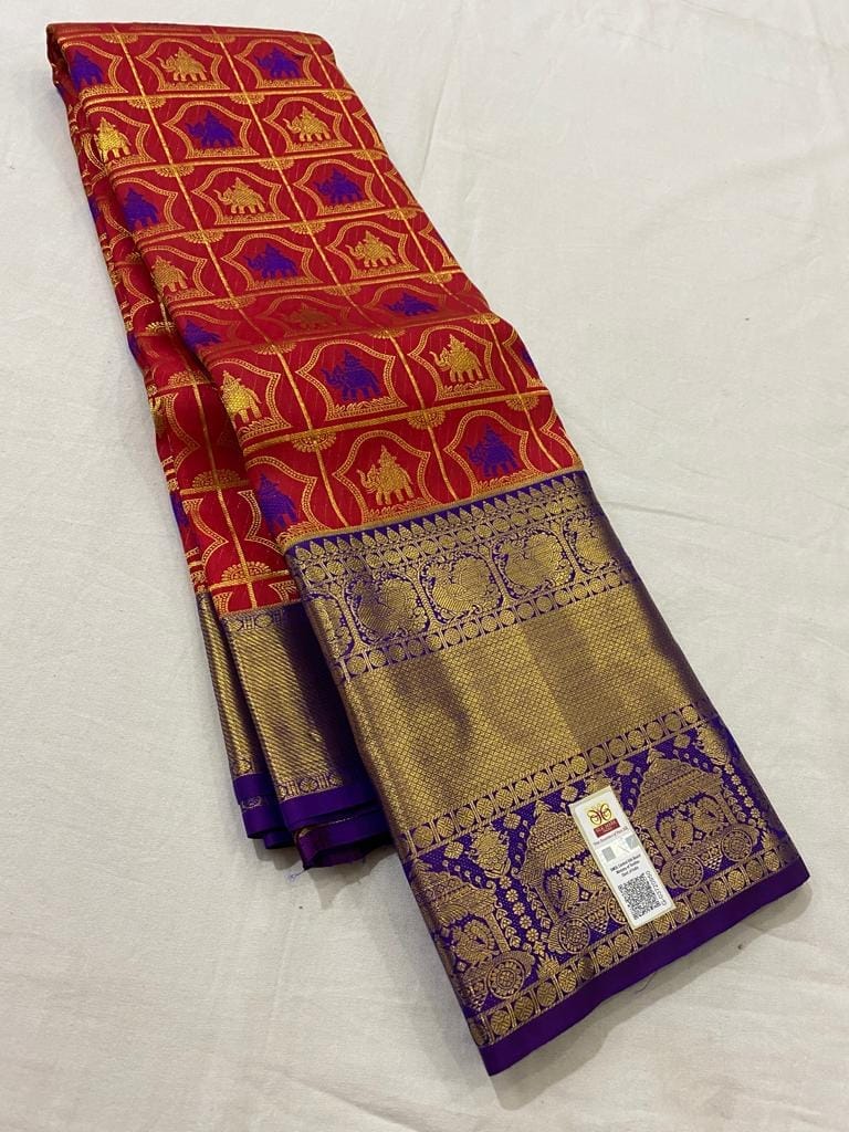 Kanchipuram pure Handloom silk