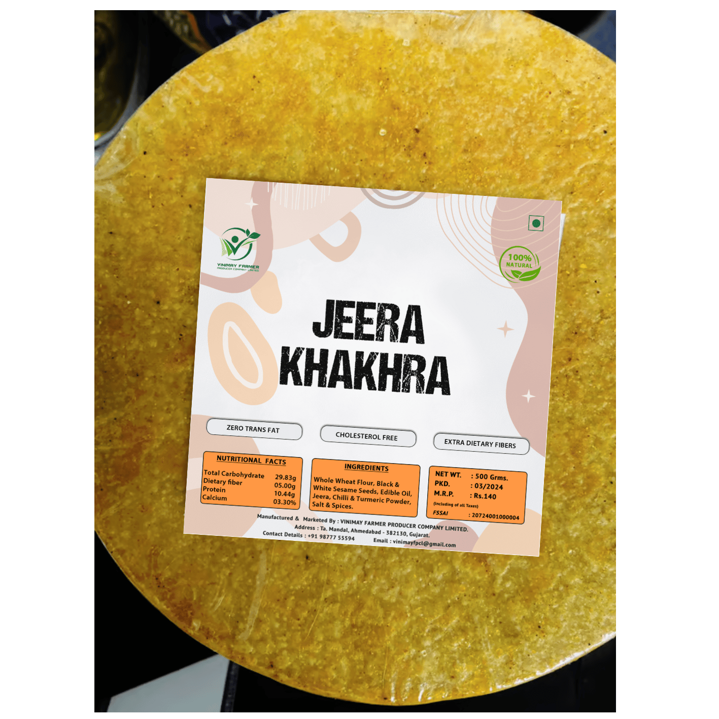 JEERA KHAKHRA