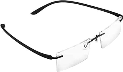 Jodykoes Premium TR Side Rimless Rectangle Frame (Blue)