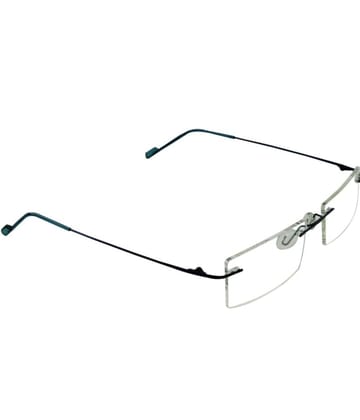 Jodykoes Premium Rimless Rectangle Frame (Blue)