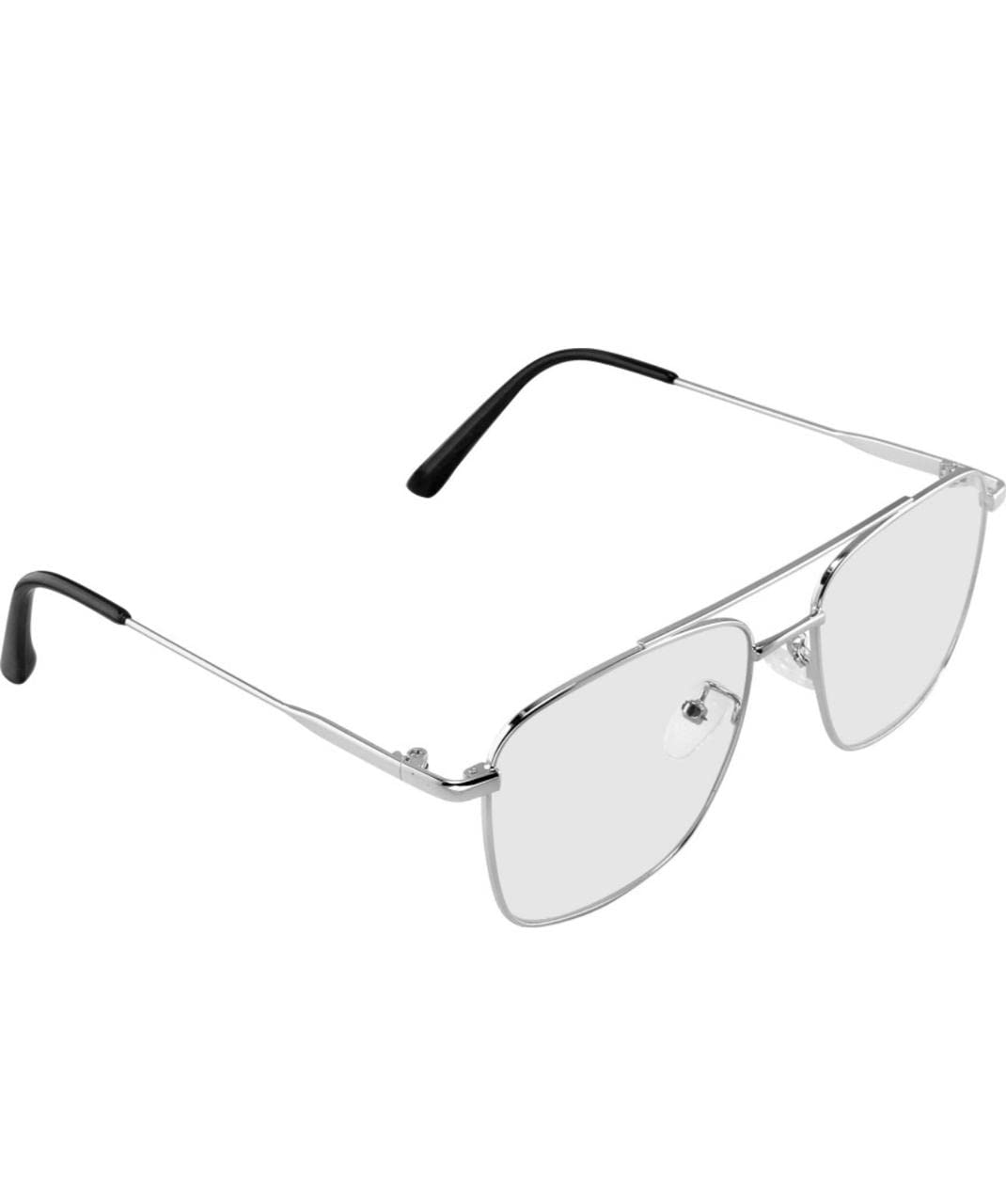 Jodykoes Stylish Looking Metal Square Frame (Silver)