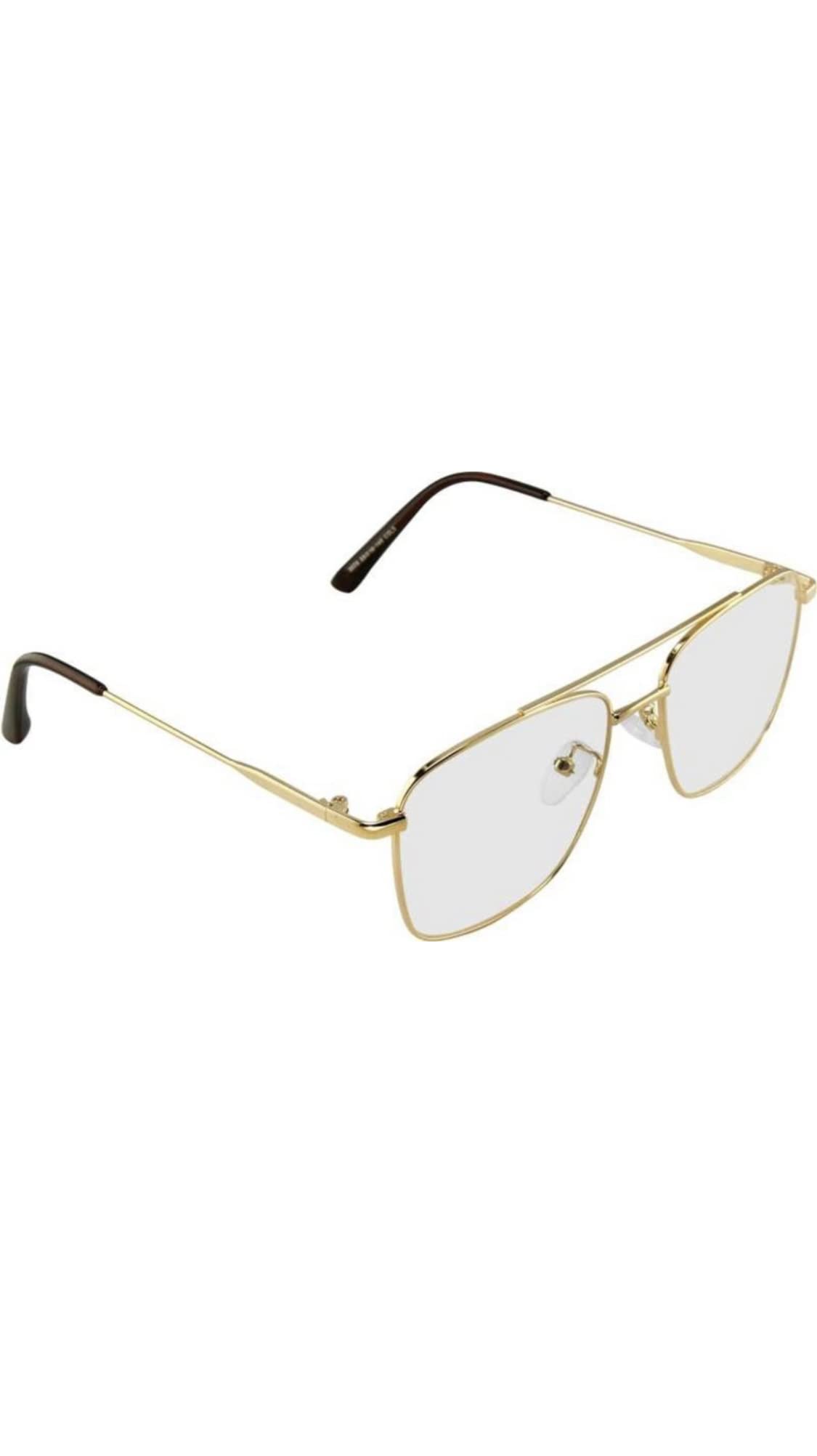 Jodykoes Stylish Looking Metal Square Frame (Gold)