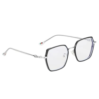 Jodykoes Pure TR Metal and Plastic Combination Blu Cut Anti Glare Fashionable Frame Spectacle Eyeglasses Eyewear