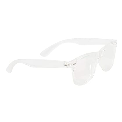 Jodykoes Classic Anti Glare Wayfarer Stylish Transparent Frame Spectacle Eyeglasses Eyewear