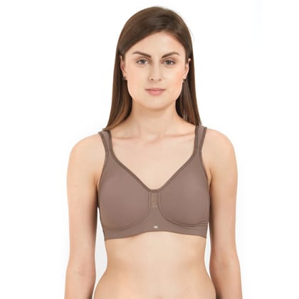 BRA-CB-328 FULL COVERAGE MINIMISER NON-PADDED NON-WIRED COLOUR : WAFFLE