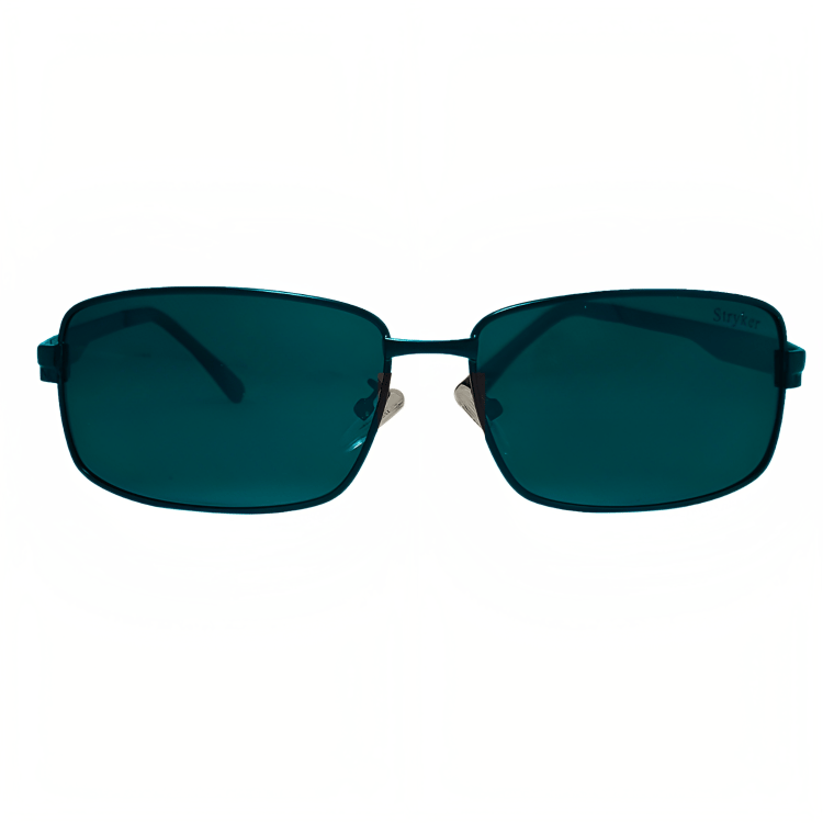 Jubleelens - Rectangle Metal Full Frame UV400 Green Sunglasses For Women & Men 2312