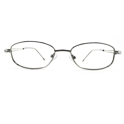 Designer Full Rim Silver Metal Frame For Women And Girl