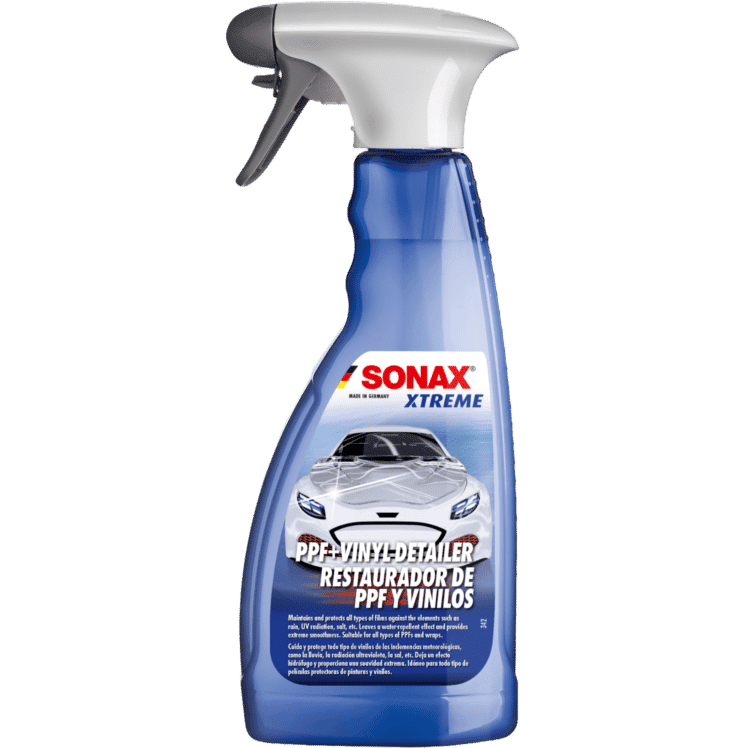 SONAX XTREME PPF & Vinyl Detailer 500ml | High-Performance Detailer for Glossy Matte PPF, Wraps, Vinyl | Enhances Color Depth | Provides Water-Repellent Finish | Streak-Free Cleaning