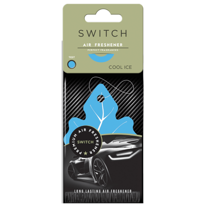 Switch Car Air Freshener - Cool Water | Last Upto 45 Days |