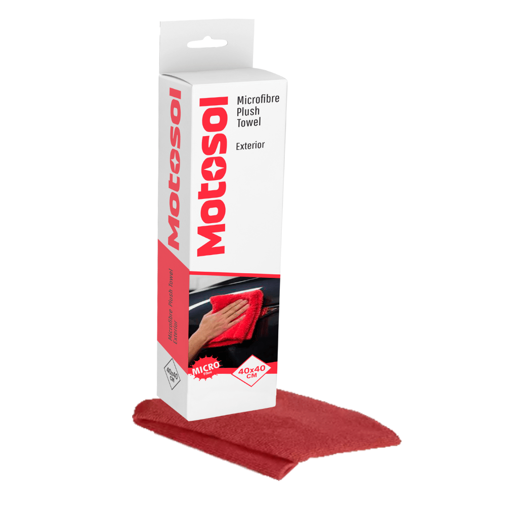 Motosol Microfibre Plush Towel - Exterior