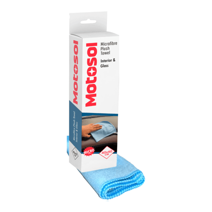 Motosol Microfibre Plush Towel - Interior