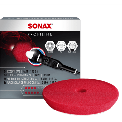 Sonax DA Polishing Sponge Red 143mm