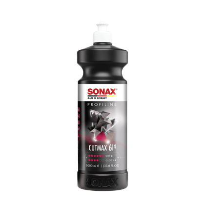 SONAX ProfiLine CutMax 250ml | High Cutting and Polishing Results | Removes P1500 Sanding Marks | Professional Cutting Compound | High Gloss Finish | Silicone & Dust-Free | Versatile & Time-Saving