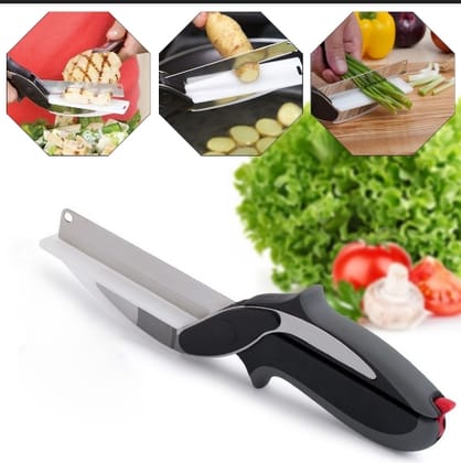 Clever Cutter - 2 in 1 Kitchen Knife and Chopping Board