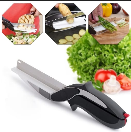 Clever Cutter - 2 in 1 Kitchen Knife and Chopping Board