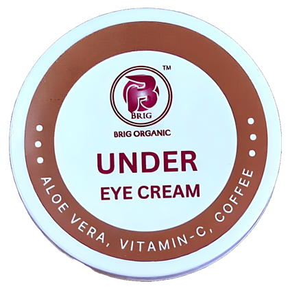 BRIG Under Eye Cream | For Dark Circle | Anti-puffy, Wrinkle Care with Natural Ingredients | For Men & Women 15gm.