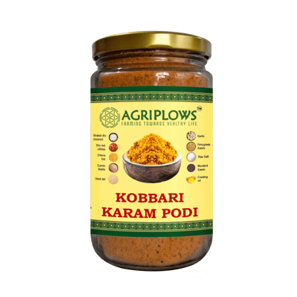 Agriplows Kobbari Karam Podi, 500 g