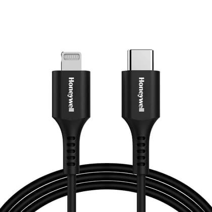 Honeywell Type C to Lightning Silicone Fast Charge Cable, MFI-certified, PD 87W, Max Output 3A-1.8M