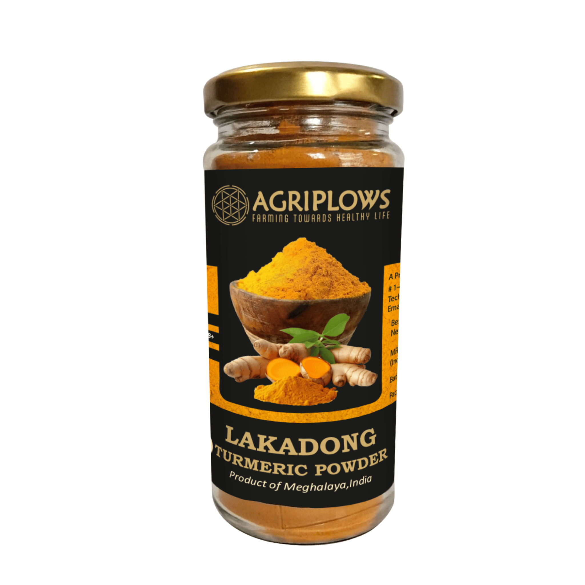 Lakadong Turmeric Powder, 200 g