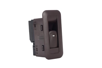 UNO MINDA S22065-000M00 Power Window Switch - Sub (1) - Rear LH/RH - Brown Finish