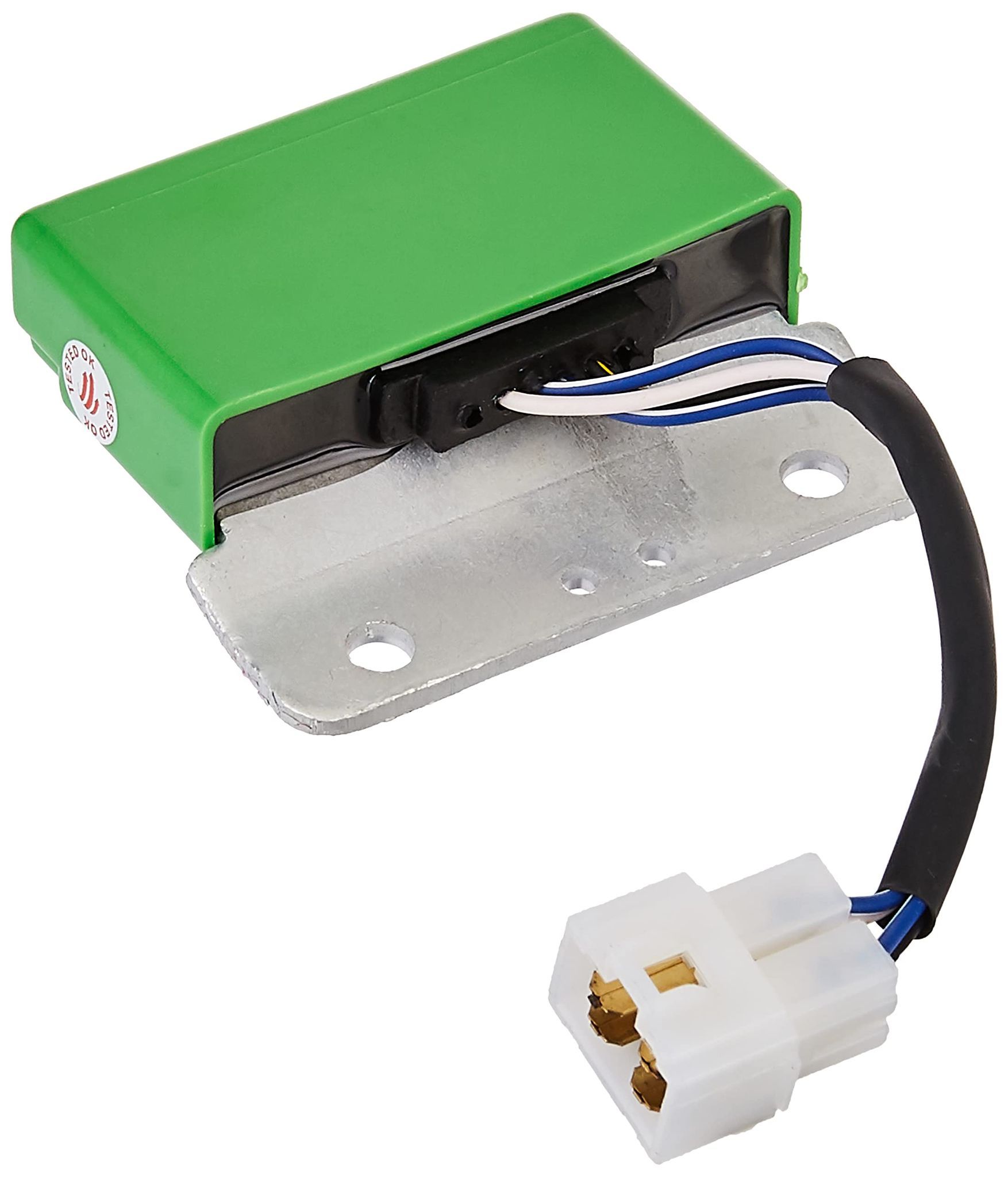 UNO Minda RR-1025 RR UNIT- GREEN - WITHOUT CAPACITOR- 4 PIN MALE COUPLER