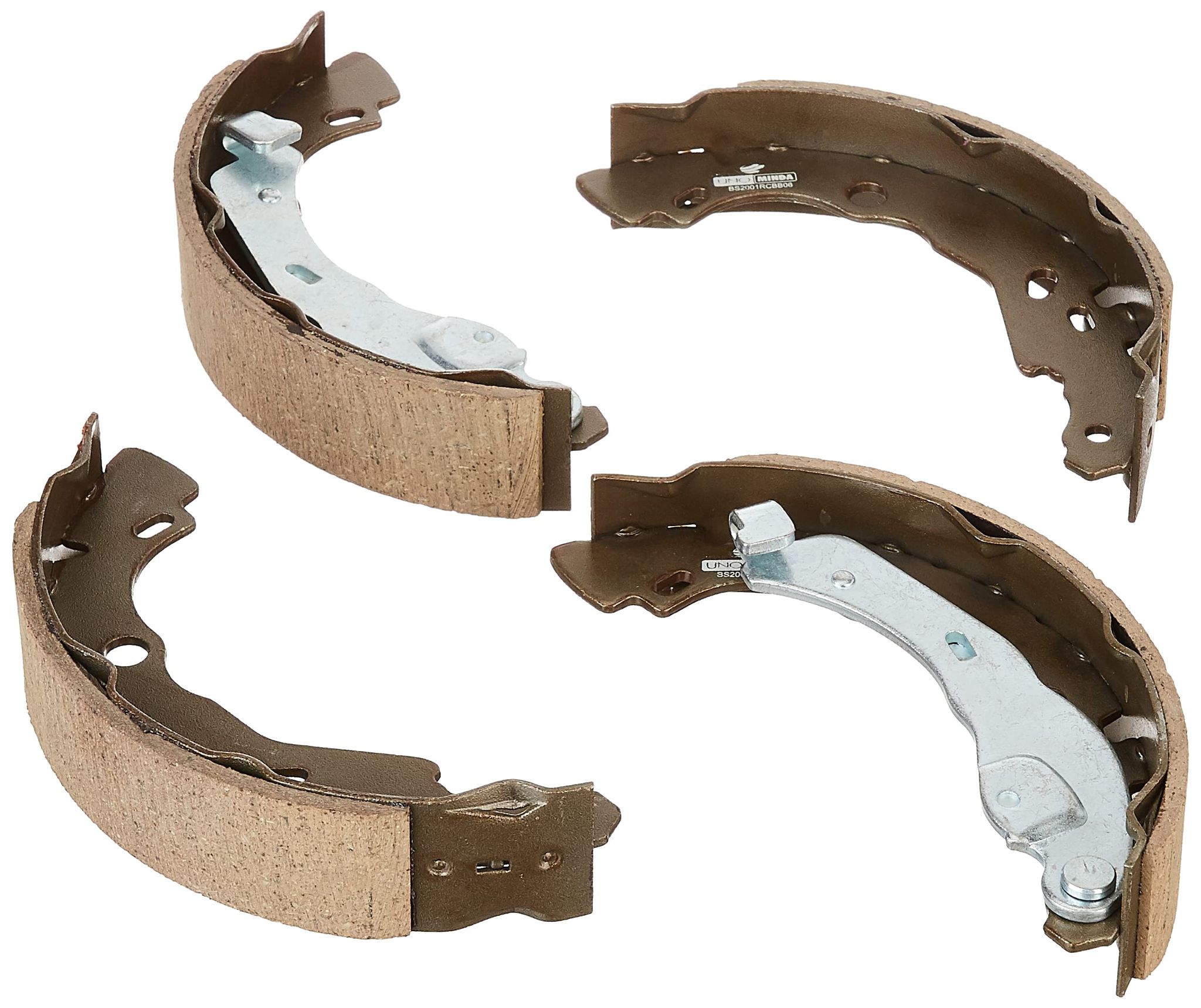 UNO Minda BS-2001 Brake Shoe-Micra/Go for Datsun Tatahcv