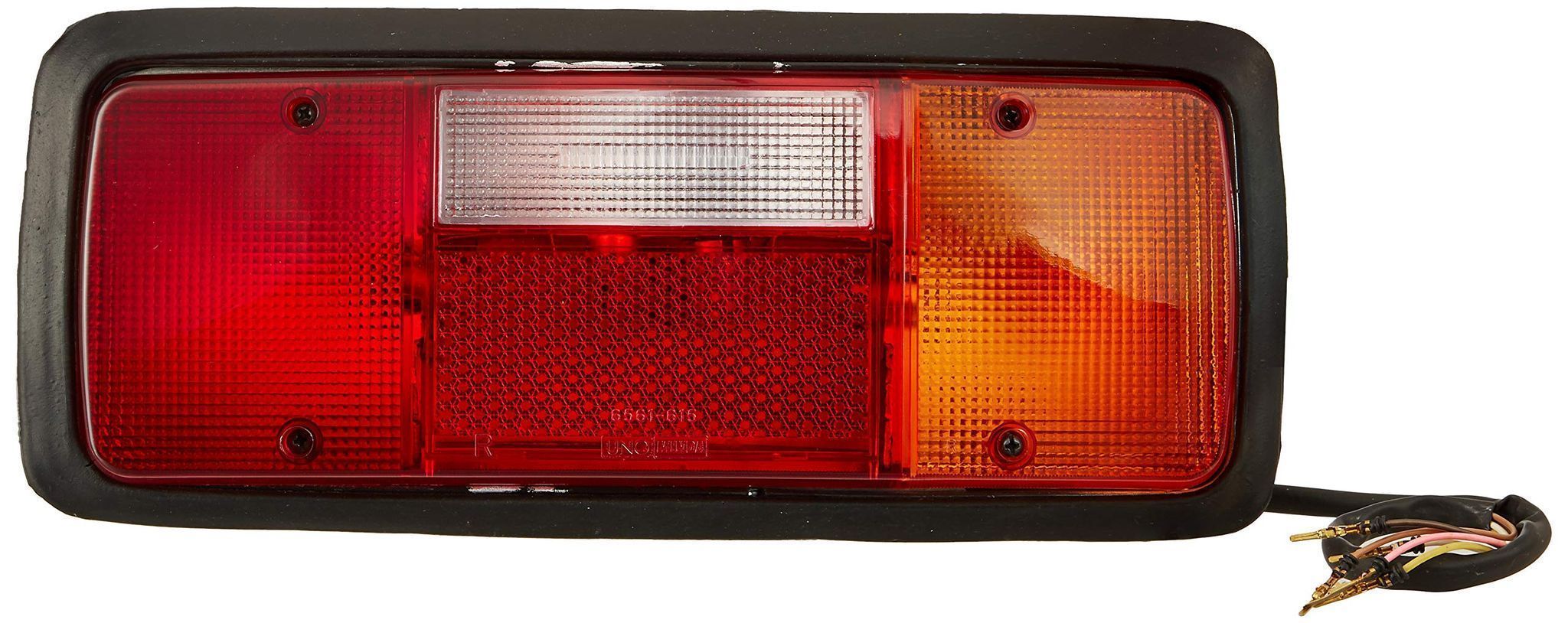 UNO Minda TL-6561AM Tail Light Assembly with Wire - Right for Tata Sumo