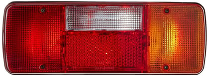 UNO Minda TL-6561BM Tail Light 4 Chamber with Water Proof Coupler - Right for Tata 1612/CV