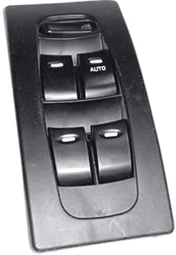 UNO MINDA S21053-000M00 Power Window Switch - Main (4) with Auto- with Window Lock- Black Finish