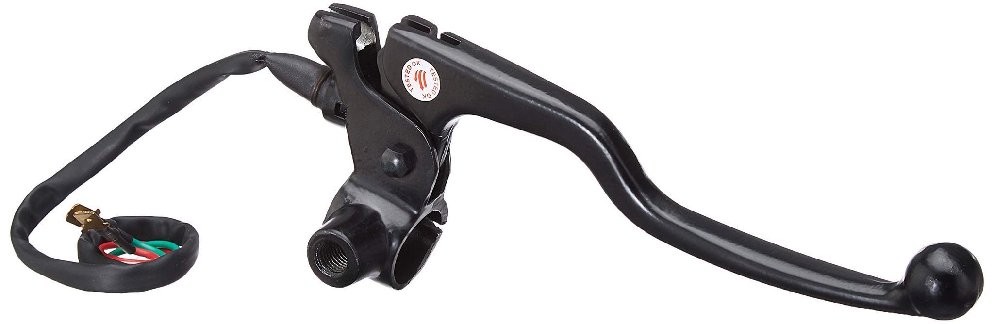 UNO Minda MI-0082S High Strength Right Hand Brake Lever Bracket with Stop Switch for Royal Enfield Bullet Standard (New)