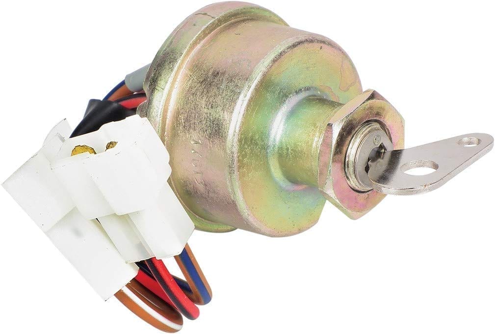 UNO MINDA IGN-7602A Ignition Starter Switch - With Wire New Model (2 Coupler) - with 2 Keys