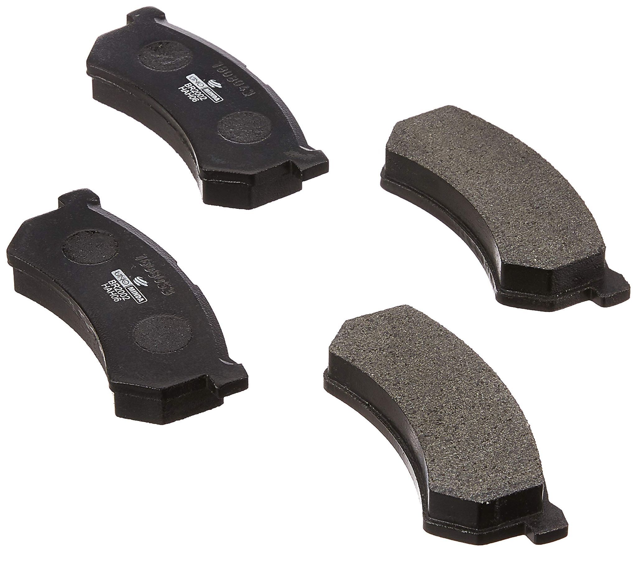 UNO MINDA BR2002 Brake Pad Front for KWID (Set of 4)