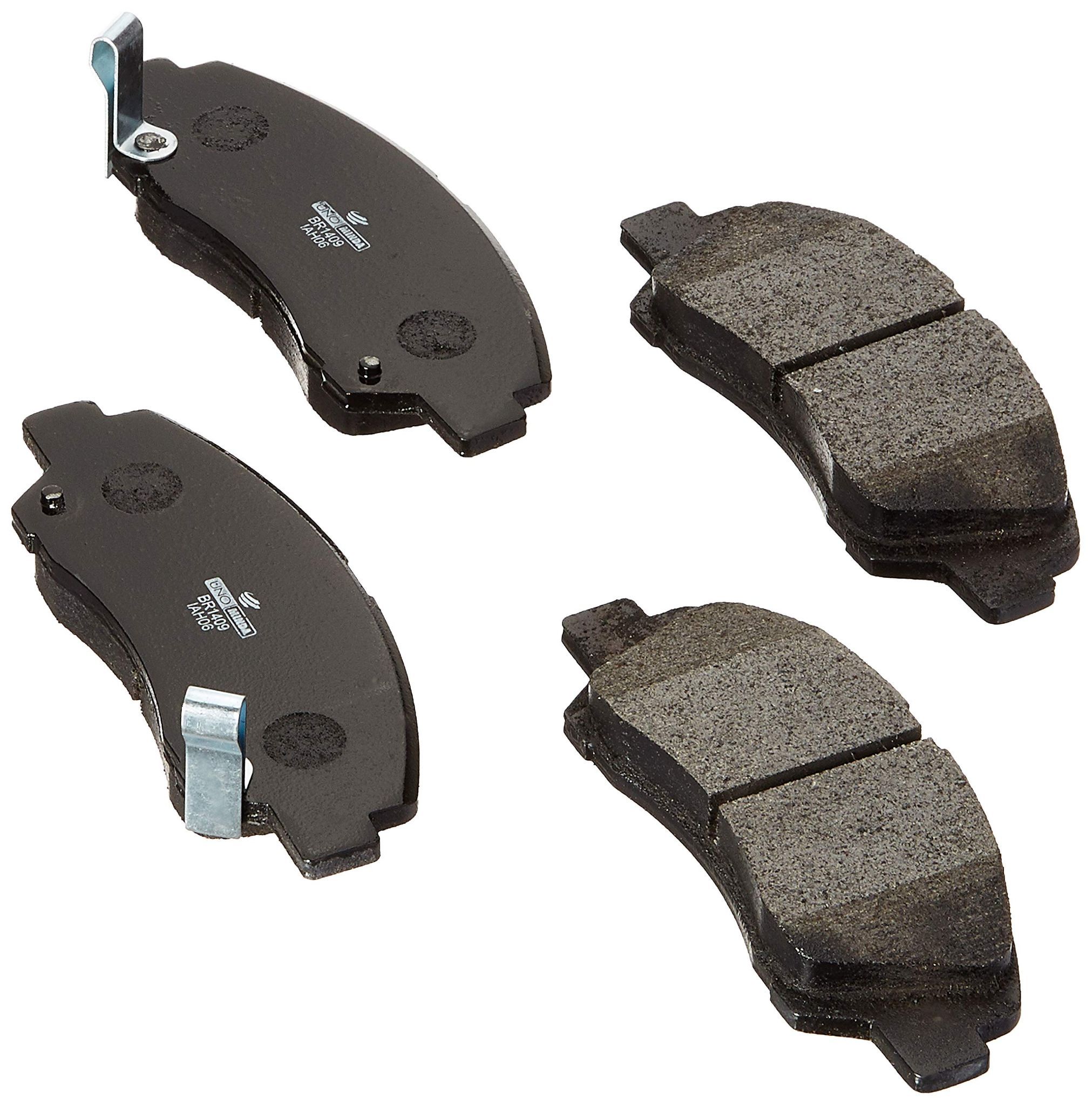 UNO MINDA BR1409 Brake Pad Front for iTEN GRND/XCNT (Set Of 4)