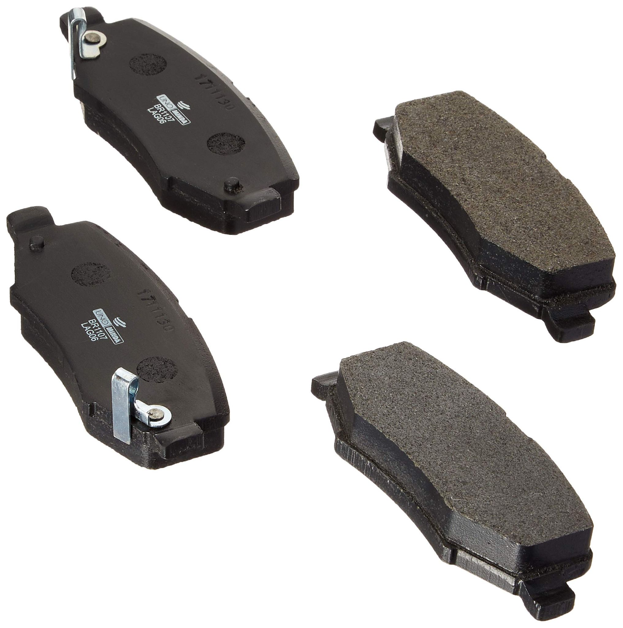 UNO MINDA BR1107 Brake Pad Rear forTATA ARIA (Set Of 4)