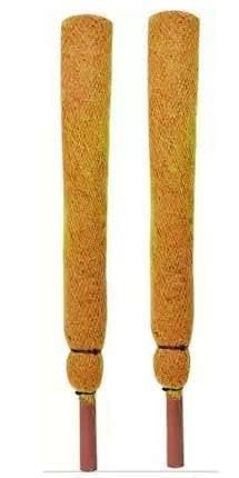 FARMHAND Coco Pole -Moss and Coir Stick for Indoor| Outdoor Plant Support, Money Plant and Housing Plants Garden Mulch Garden Mulch (3 Ft)