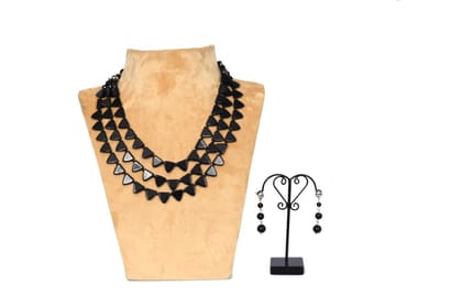 Multi Layer trangular Shaped Necklace