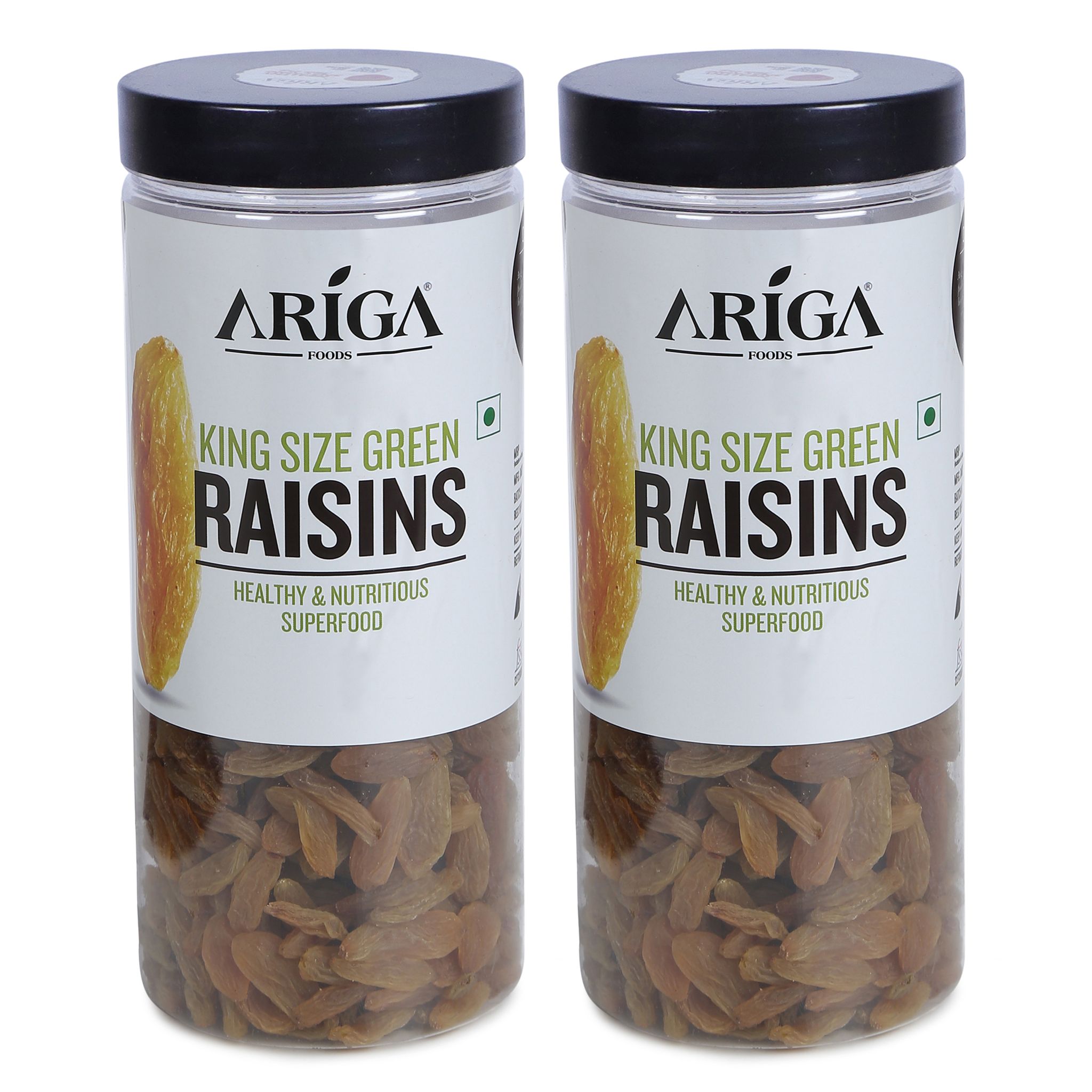 Ariga Foods King Sized Healthy & Nutritious 100% Natural Raisins 1kg (2 x 500 g)