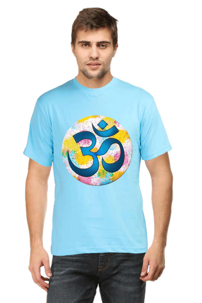 OM Unisex Graphic Printed Half Sleeve T-Shirt